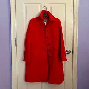 J.crew Red Insulated Jacket